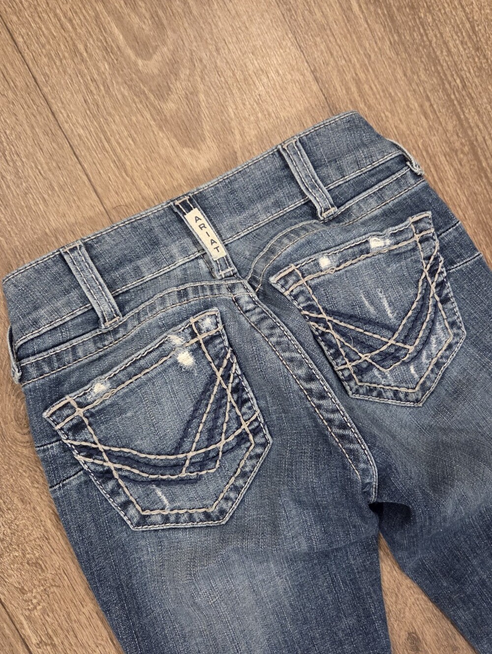 Ariat R.E.A.L Mid Rise Bootcut Jeans - Picture 3 of 10